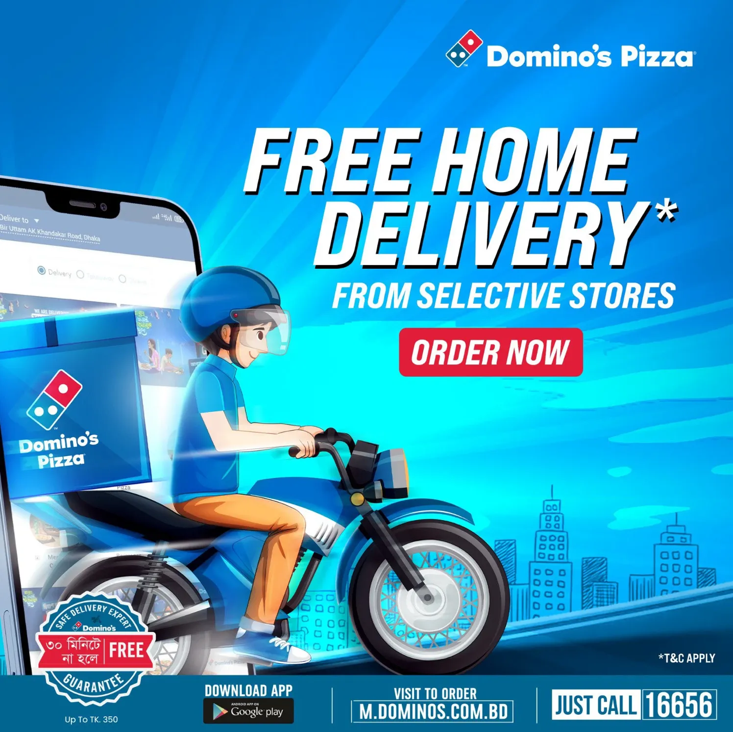 Domino's Delivery Kampagne